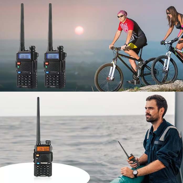 UV-5R Ham Radio Long Range UV5R Two Way Radio Dual Band Walkie