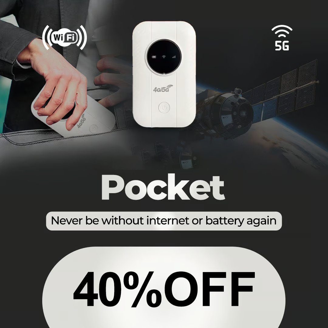 Last Day Promotion 49% OFF🔥Pocket [FREE INTERNET IN YOUR POCKET]